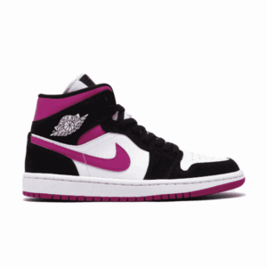Jordan 1 Mid Black Pink