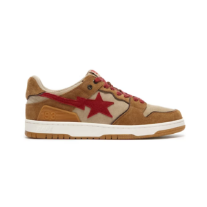 BAPE Sk8 Sta Wheat Red