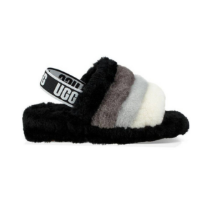 UGG Fluff Yeah Slide Black Multi