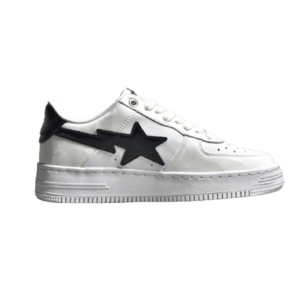 BAPE Sk8 Sta Black and White
