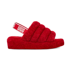 UGG Fluff Yeah Slide Red