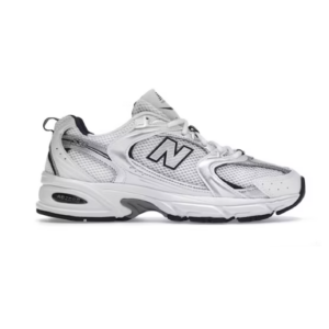 New Balance 530 White Silver Navy
