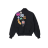 Stussy Souvenir Stadium Bomber Jacket Black