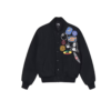 Stussy Souvenir Stadium Bomber Jacket Black