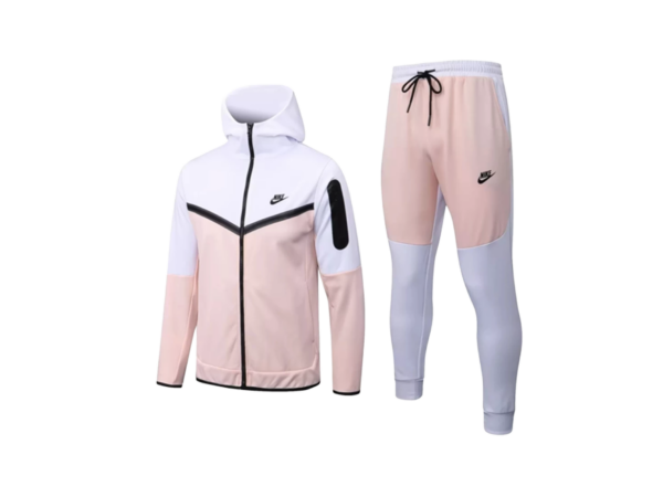 Nike Set: Tech Fleece – Pink White
