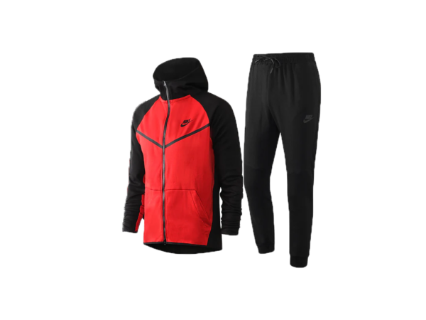 RB.png Nike Set: Tech Fleece – Red Black