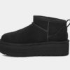 UGG- CLASSIC ULTRA MINI PLATFORM BOOTS- BLACK UGG- CLASSIC ULTRA MINI PLATFORM BOOTS- BLACK | STYLO