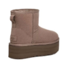 UGG- CLASSIC MINI PLATFORM BOOTS- GREY UGG- CLASSIC MINI PLATFORM BOOTS- GREY | STYLO