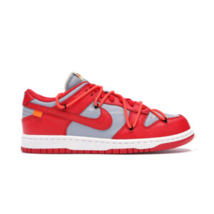 Dunk Low Off-White Red