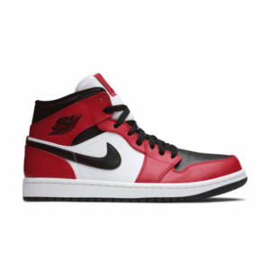 Jordan 1 Mid Chicago Black Toe