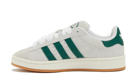 Adidas Campus 00s Crystal White Dark Green | STYLO
