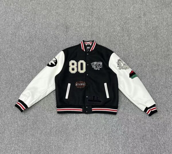 Stussy x Denim Tears X Our Legacy TTL Varsity Jacket