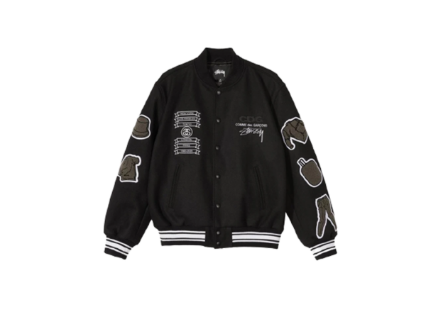גפ.png Stussy x CDG Varsity Jacket