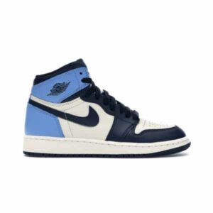 Jordan 1 Retro High Obsidian UNC