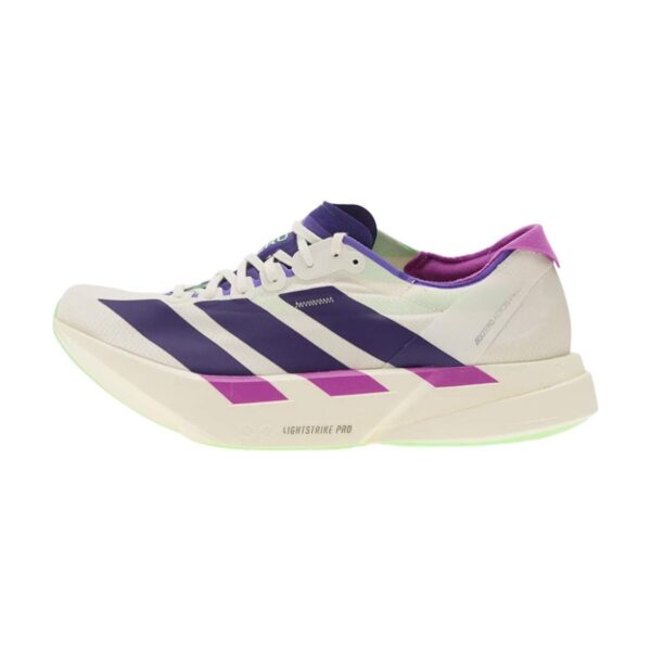 Adidas Adizero Adios Pro 4 Core White/ Collegiate Purple Adidas Adizero Adios Pro 4 Core White/ Collegiate Purple | STYLO