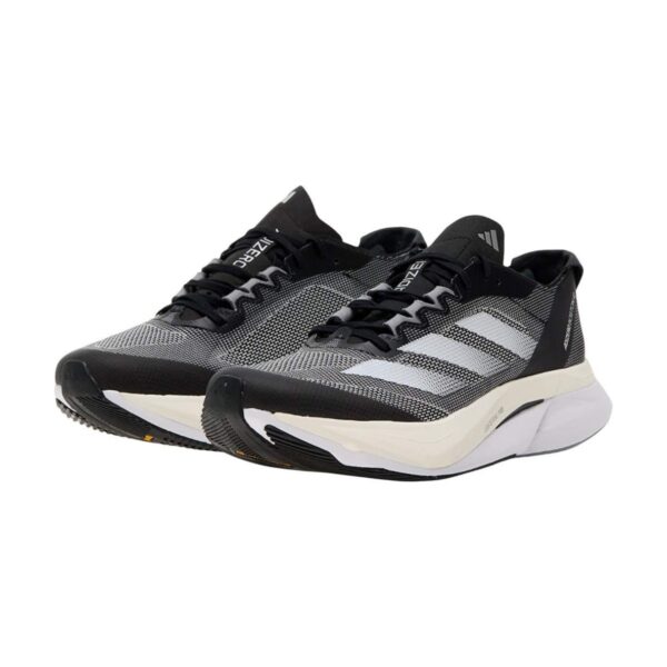 Adidas Adizero Boston 12 Black/ White | STYLO