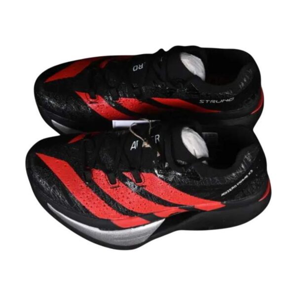 Adidas Adizero Prime X3 Strung Mercedes AMG Black Lucid Red | STYLO