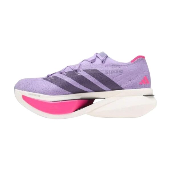 Adidas Adizero Prime X3 Strung Powder plum black pink | STYLO