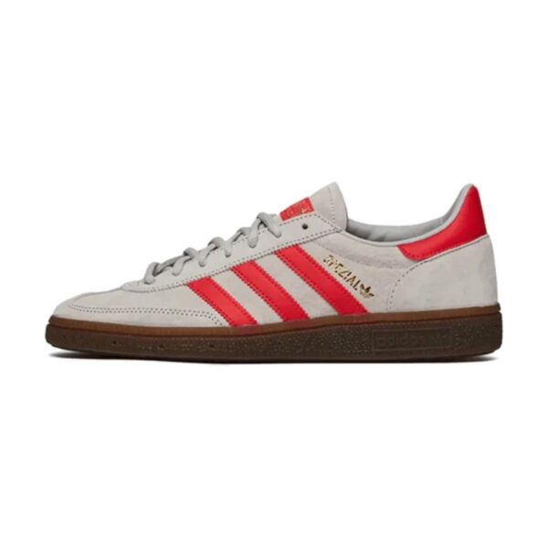 Adidas Handball Spezial Grey Hi-Res Red Adidas Handball Spezial Grey Hi-Res Red | STYLO