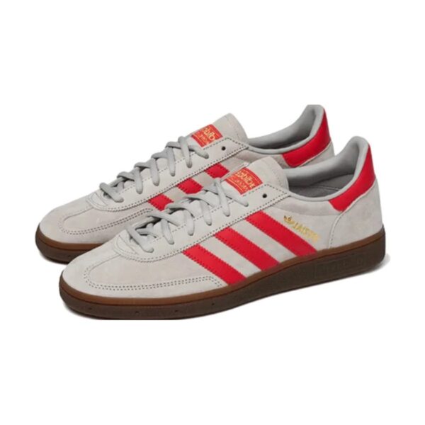 Adidas Handball Spezial Grey Hi-Res Red Adidas Handball Spezial Grey Hi-Res Red | STYLO