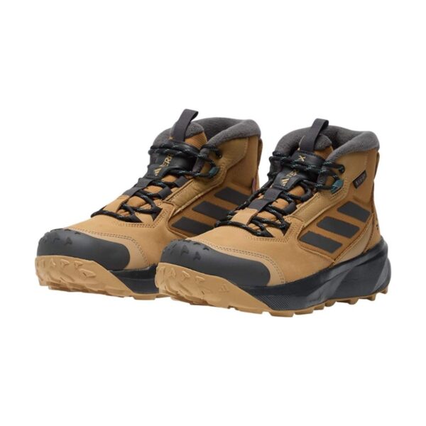 Adidas Terrex Winter Boot Mid Leather Brown | STYLO