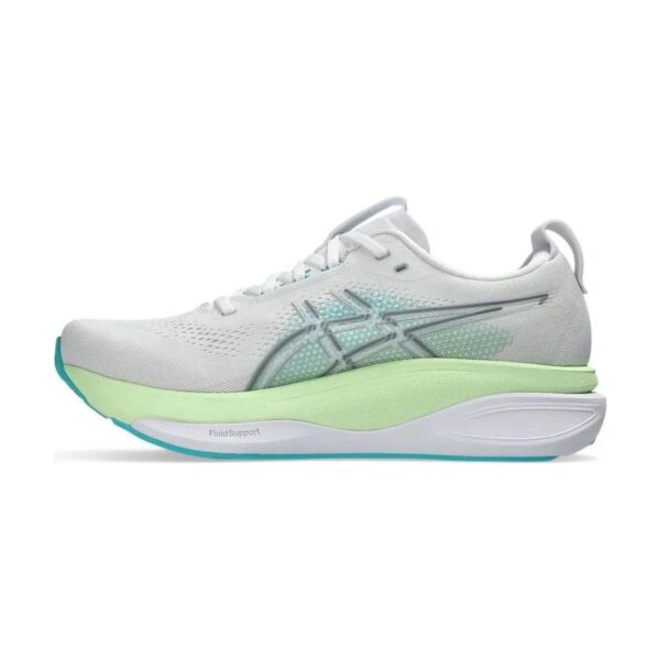 Asics Gel-Kayano 33 White/Energy Aqua Asics Gel-Kayano 33 White/Energy Aqua | STYLO