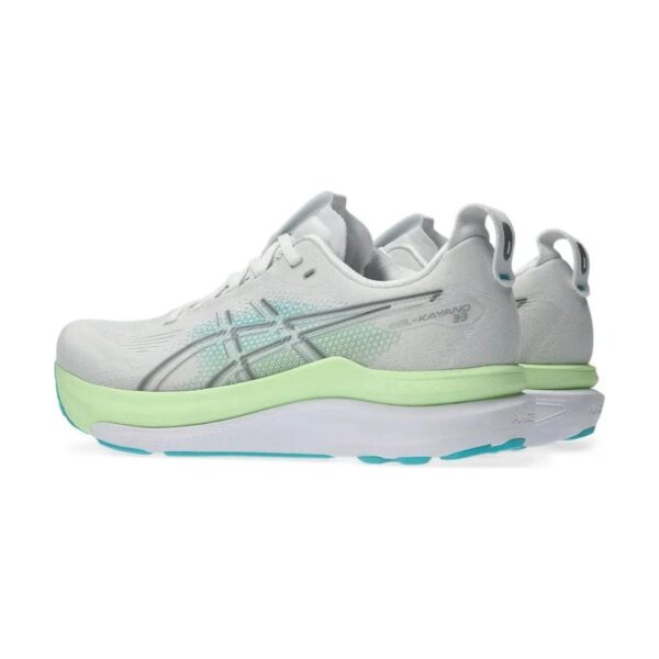Asics Gel-Kayano 33 White/Energy Aqua Asics Gel-Kayano 33 White/Energy Aqua | STYLO
