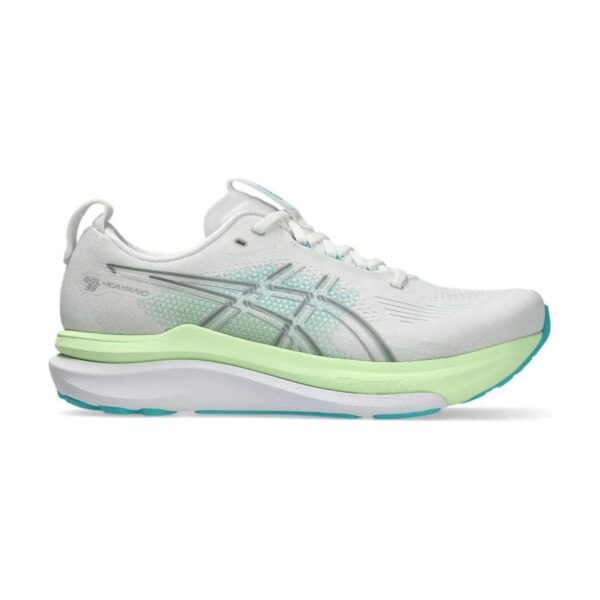 Asics Gel-Kayano 33 White/Energy Aqua Asics Gel-Kayano 33 White/Energy Aqua | STYLO