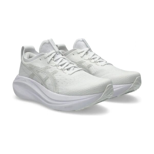 Asics Gel-Nimbus 27 White/Glacier Grey Asics Gel-Nimbus 27 White/Glacier Grey | STYLO