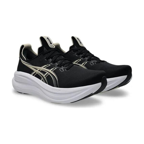 Asics Gel-Nimbus 28 Black/Feather Grey | STYLO