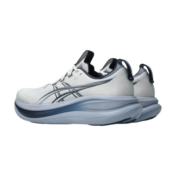 Asics Gel-Nimbus 28 White/Grey | STYLO