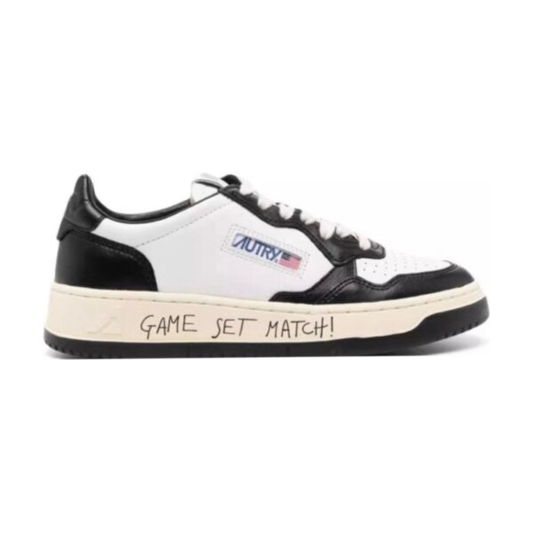Autry White black “GAME SET MATCH” | STYLO
