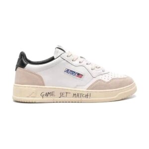Autry White Gray Black “GAME SET MATCH” | STYLO