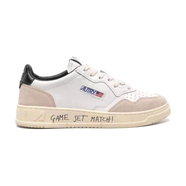 Autry White Gray Black “GAME SET MATCH” | STYLO