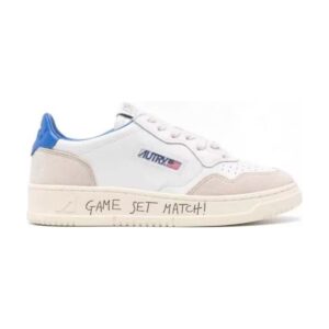 Autry White Gray Blue “GAME SET MATCH” | STYLO