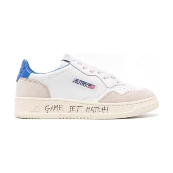 Autry White Gray Blue “GAME SET MATCH” | STYLO