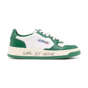 Autry White Green “GAME SET MATCH” | STYLO