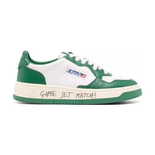 Autry White Green “GAME SET MATCH” | STYLO