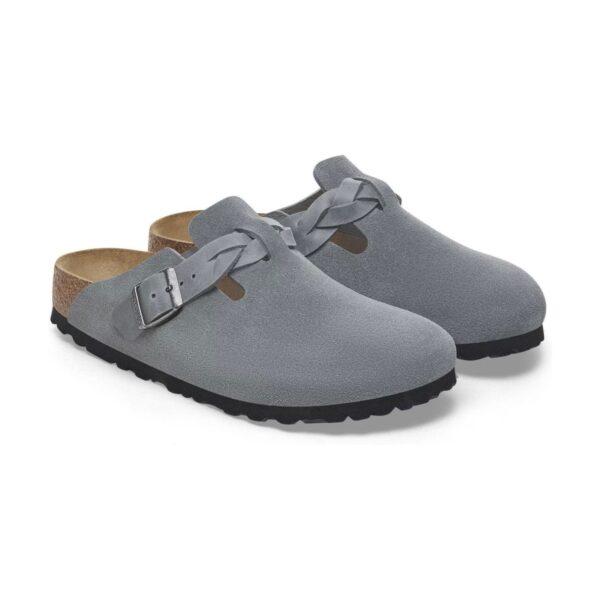 Birkenstock Boston braided basalt gray | STYLO