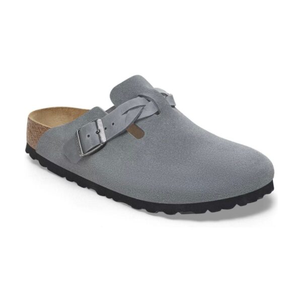 Birkenstock Boston braided basalt gray | STYLO