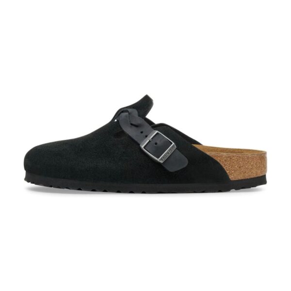 Birkenstock Boston braided black | STYLO