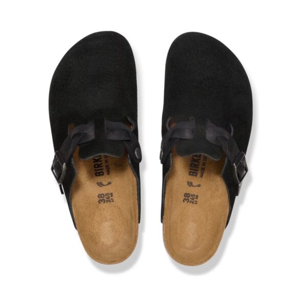 Birkenstock Boston braided black | STYLO