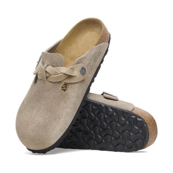 Birkenstock Boston braided taupe | STYLO