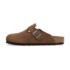 Birkenstock Boston dark tea | STYLO