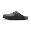 Birkenstock Boston leather oiled black | STYLO
