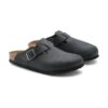 Birkenstock Boston leather oiled black | STYLO