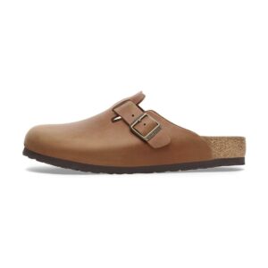 Birkenstock Boston leather oiled brown | STYLO