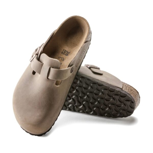 Birkenstock Boston leather oiled tobacco brown Birkenstock Boston leather oiled tobacco brown | STYLO