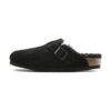 Birkenstock Boston shearling black | STYLO