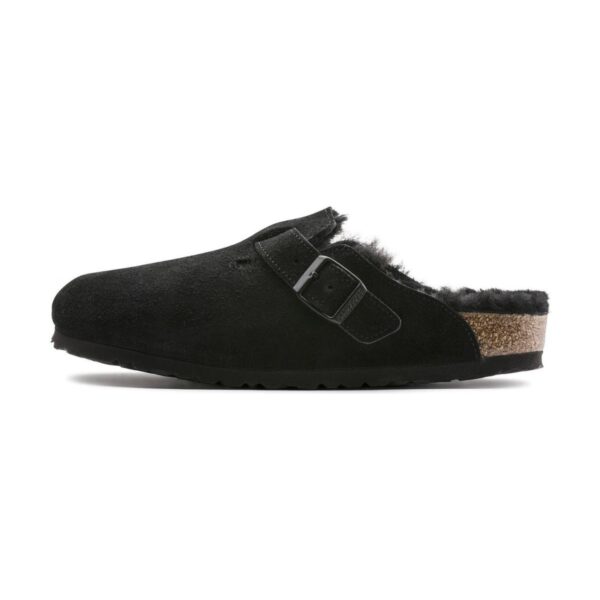 Birkenstock Boston shearling black | STYLO